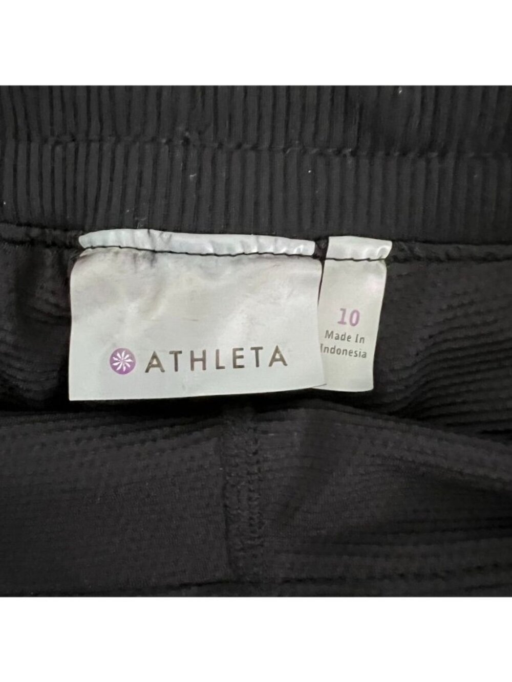 Vtg Athleta Trekkie Skort Black Sz 10 Cargo Zip Pockets Gorpcore Athleisure Golf - Picture 6 of 10
